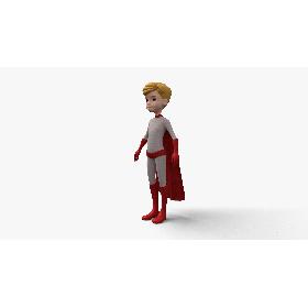 Boy  Hero 3D model